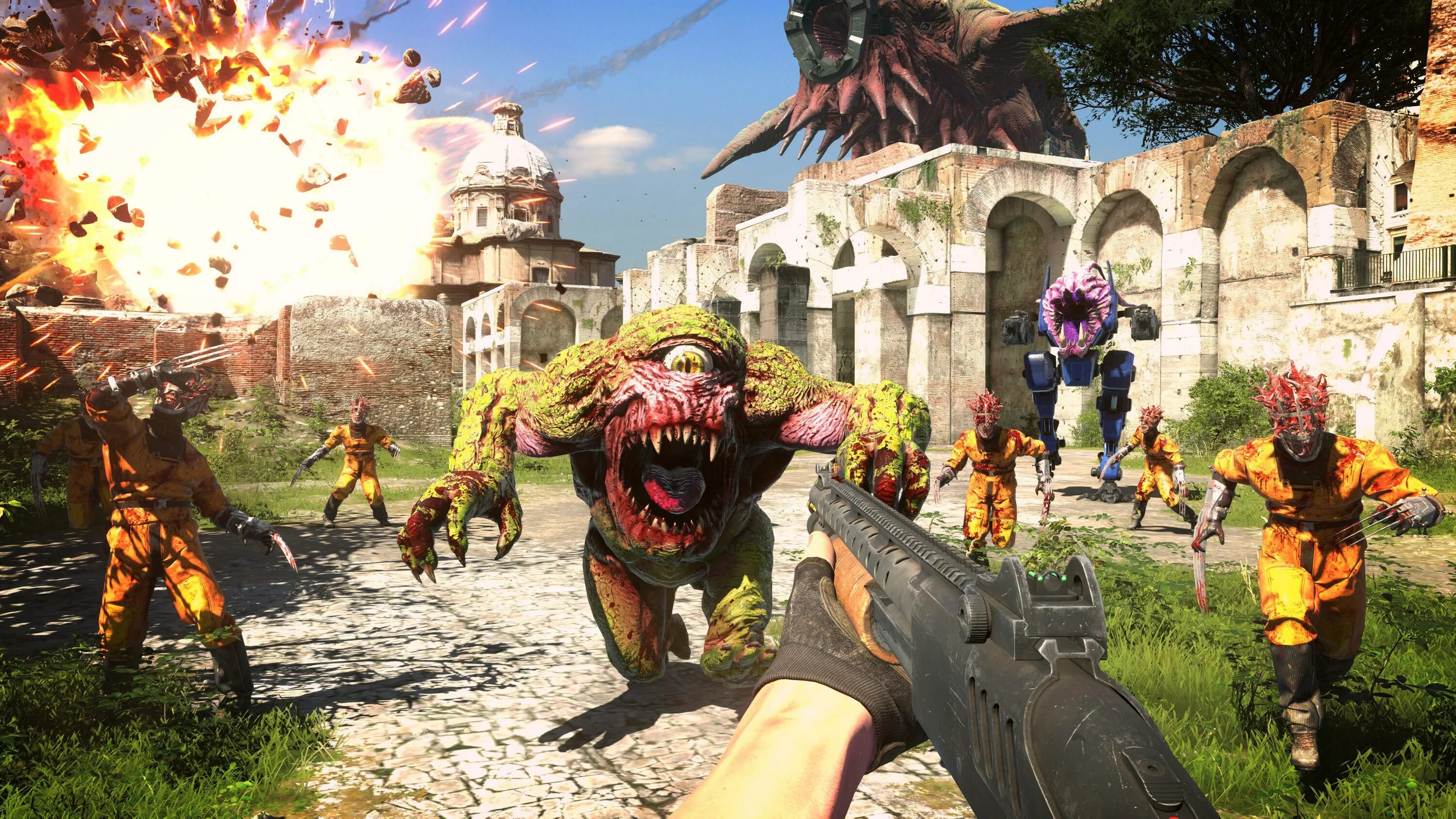 Крутой сэм фото Названы сроки выхода Serious Sam 4 на консолях VK Play