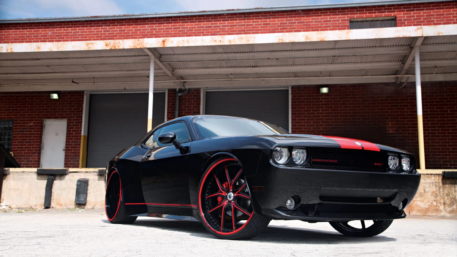 Крутой тюнинг фото Скачать обои dodge, challenger, widebody, раздел dodge в разрешении 1920x1080