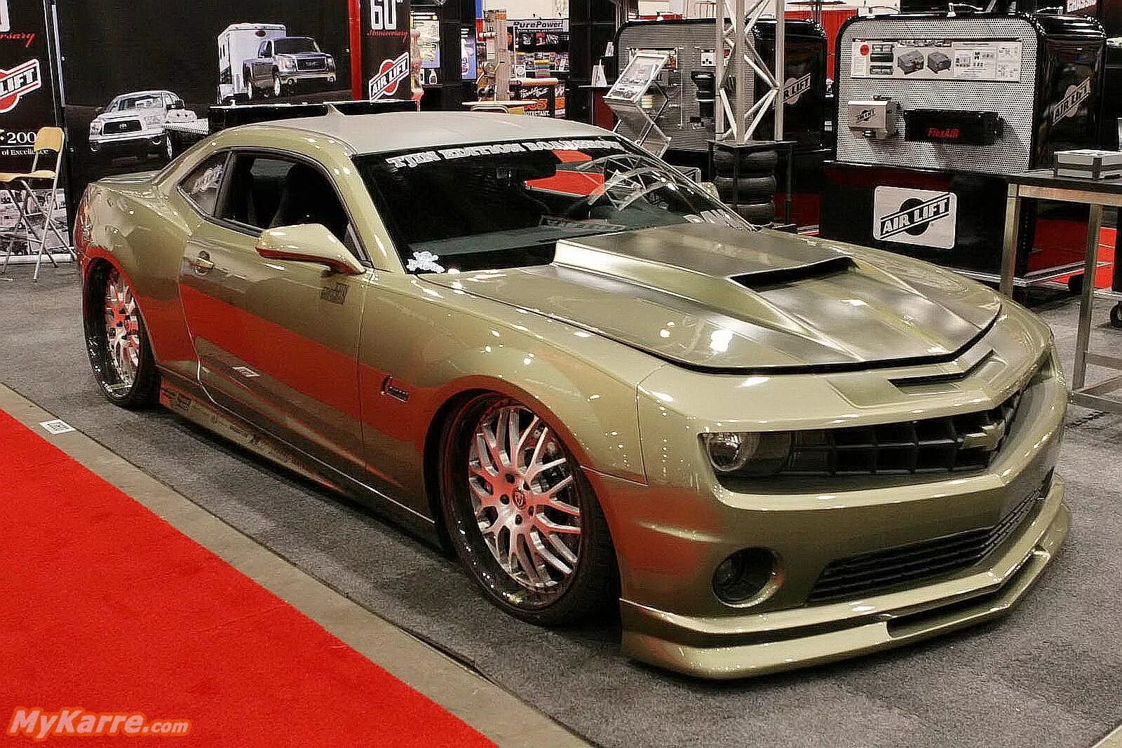 Крутой тюнинг фото sema show Sema Show 2010 Chevrolet Camaro camouflage " Auto Tuning Bilder ... Ch