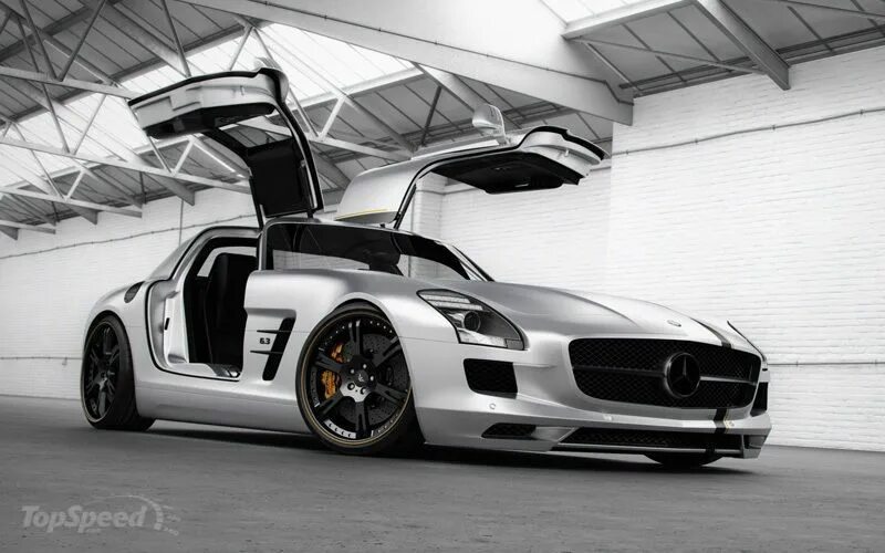 Крутой тюнинг мерседес 2012 Mercedes SLS "Silver Wing" By Wheelsandmore - Picture 438259 Mercedes benz 