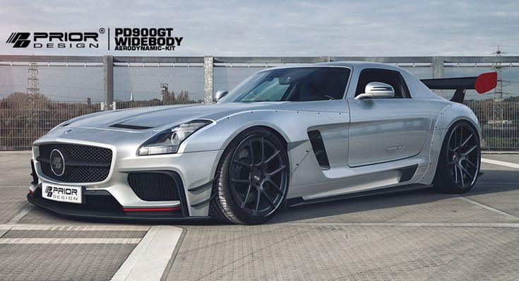 Крутой тюнинг мерседес Make Your Mercedes-Benz SLS AMG Look Like a GT3 Racer Carscoops Mercedes benz sl