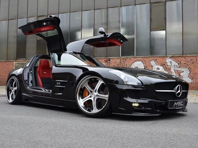 Крутой тюнинг мерседес Mercedes-Benz SLS AMG от MEC Design - Major Auto - Новости