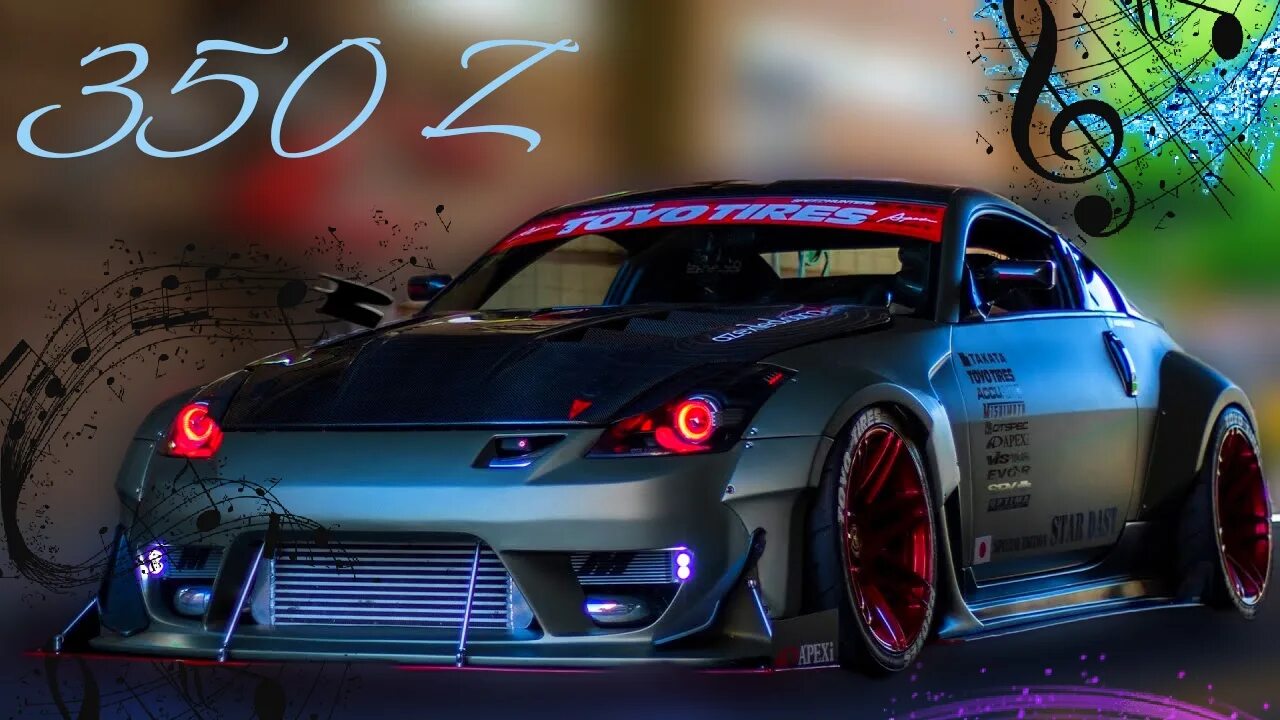 Крутой тюнинг ниссан Car music about nissan 350 Z - Автомобильная музыка про ниссан 350 z ( Original 