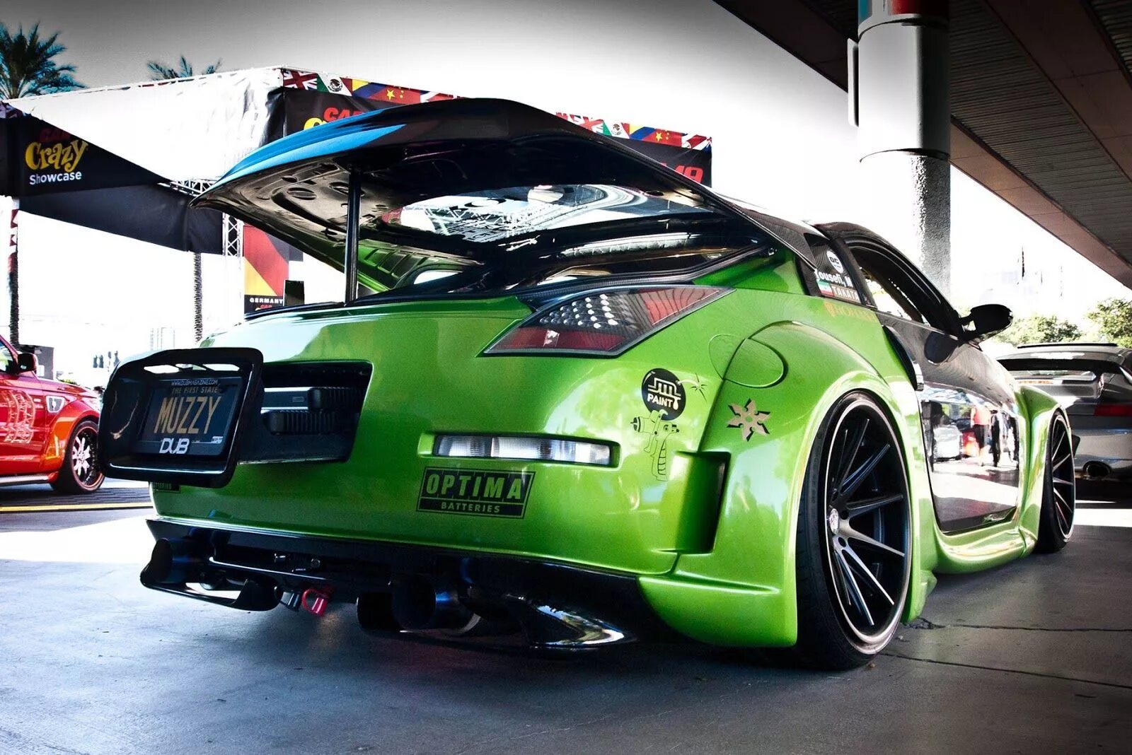 Крутой тюнинг ниссан Nissan 350z, Nissan, Car show