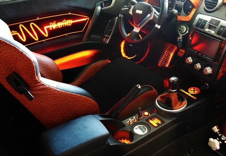 Крутой тюнинг салона Pin on Hyundai tiburon