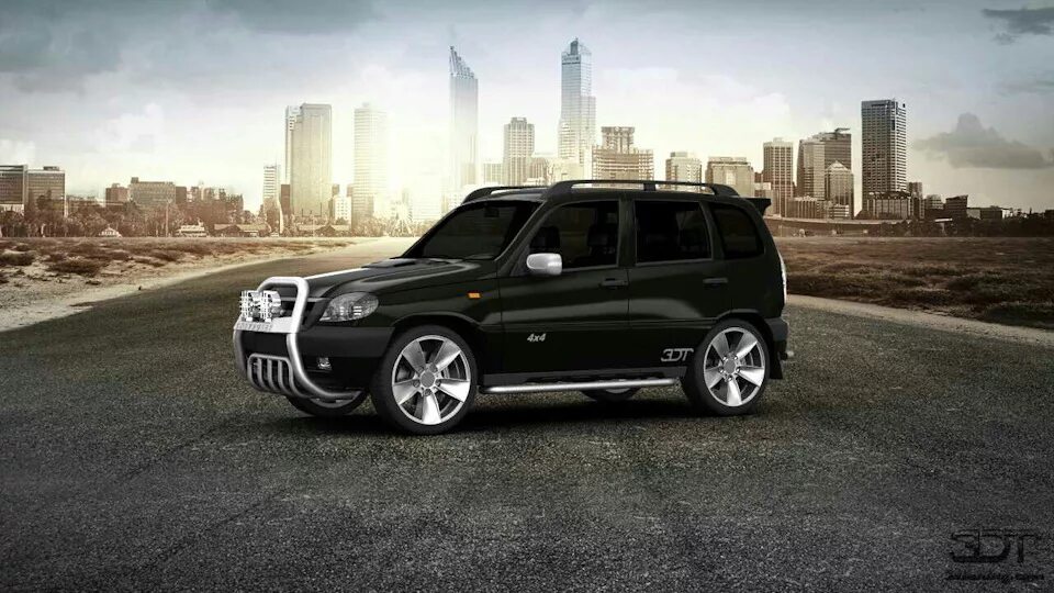 Крутой тюнинг шевроле нива 3d тюнинг - Chevrolet Niva, 1,7 л, 2006 года просто так DRIVE2