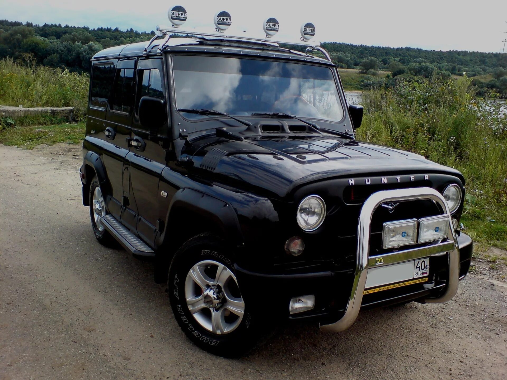Крутой тюнинг уаза Фото 2009 года - УАЗ 315195 Hunter, 2,4 л, 2005 года просто так DRIVE2
