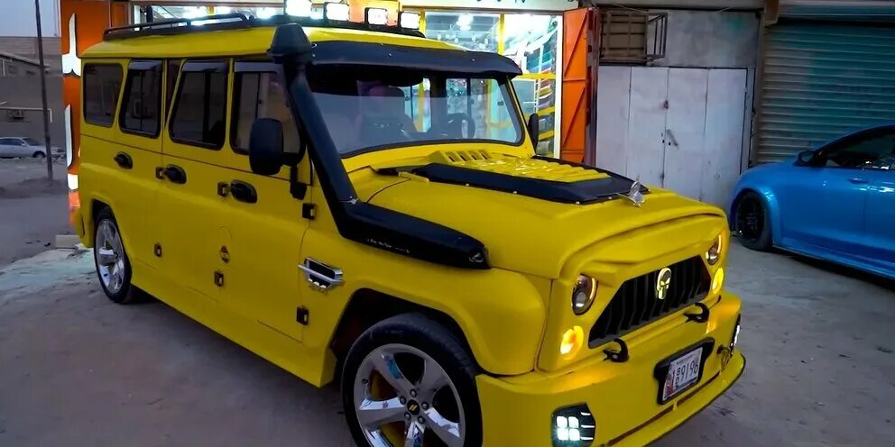 Крутой тюнинг уаза UAZ Hunter превратили в лимузин: Яндекс.Новости