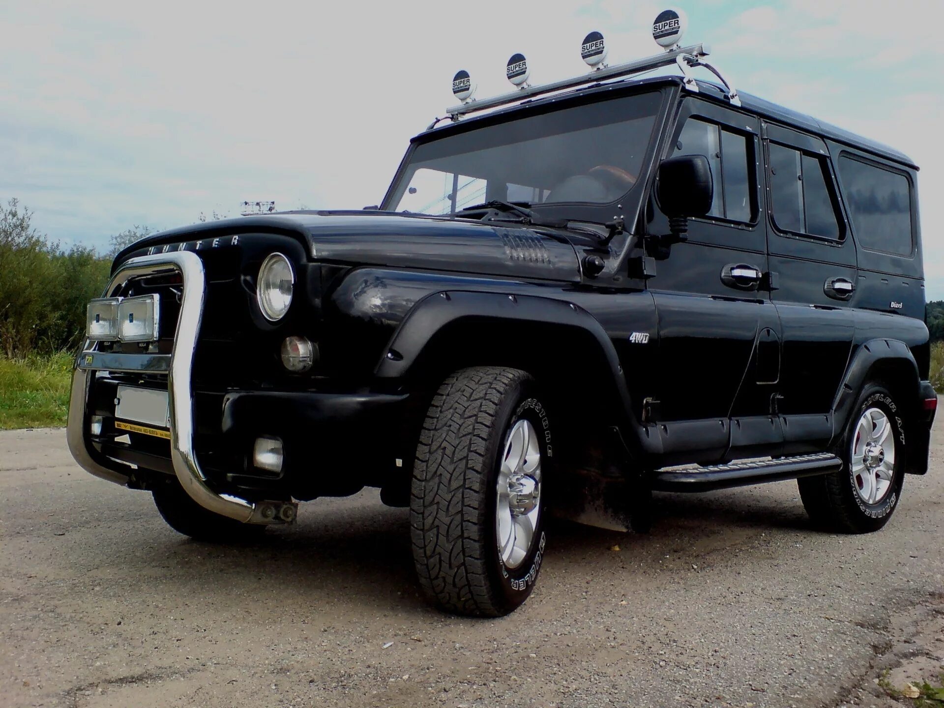 Крутой тюнинг уаза Фото 2009 года - УАЗ 315195 Hunter, 2,4 л, 2005 года просто так DRIVE2
