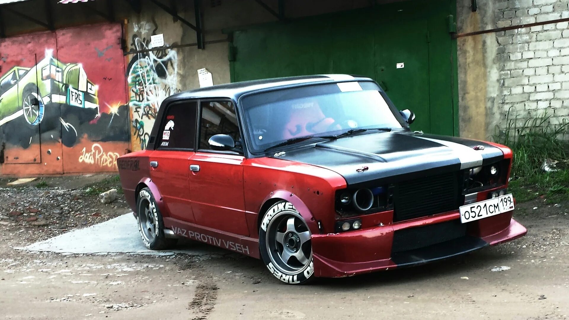 Крутой тюнинг ваз Lada 21061 1.5 бензиновый 1995 *Адское Зло*16v turbo на DRIVE2