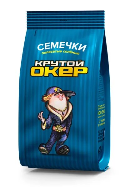 Крутой уокер семечки фото Крутой Окер Семечки Полосатые Жареные 70г. 1шт - купить с доставкой по выгодным 