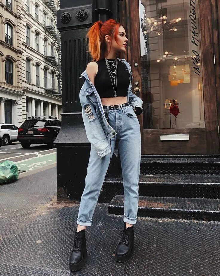 Крутой женский стиль Looks tumblr: 70 looks e ideias para você se vestir de maneira estilosa Hipster 