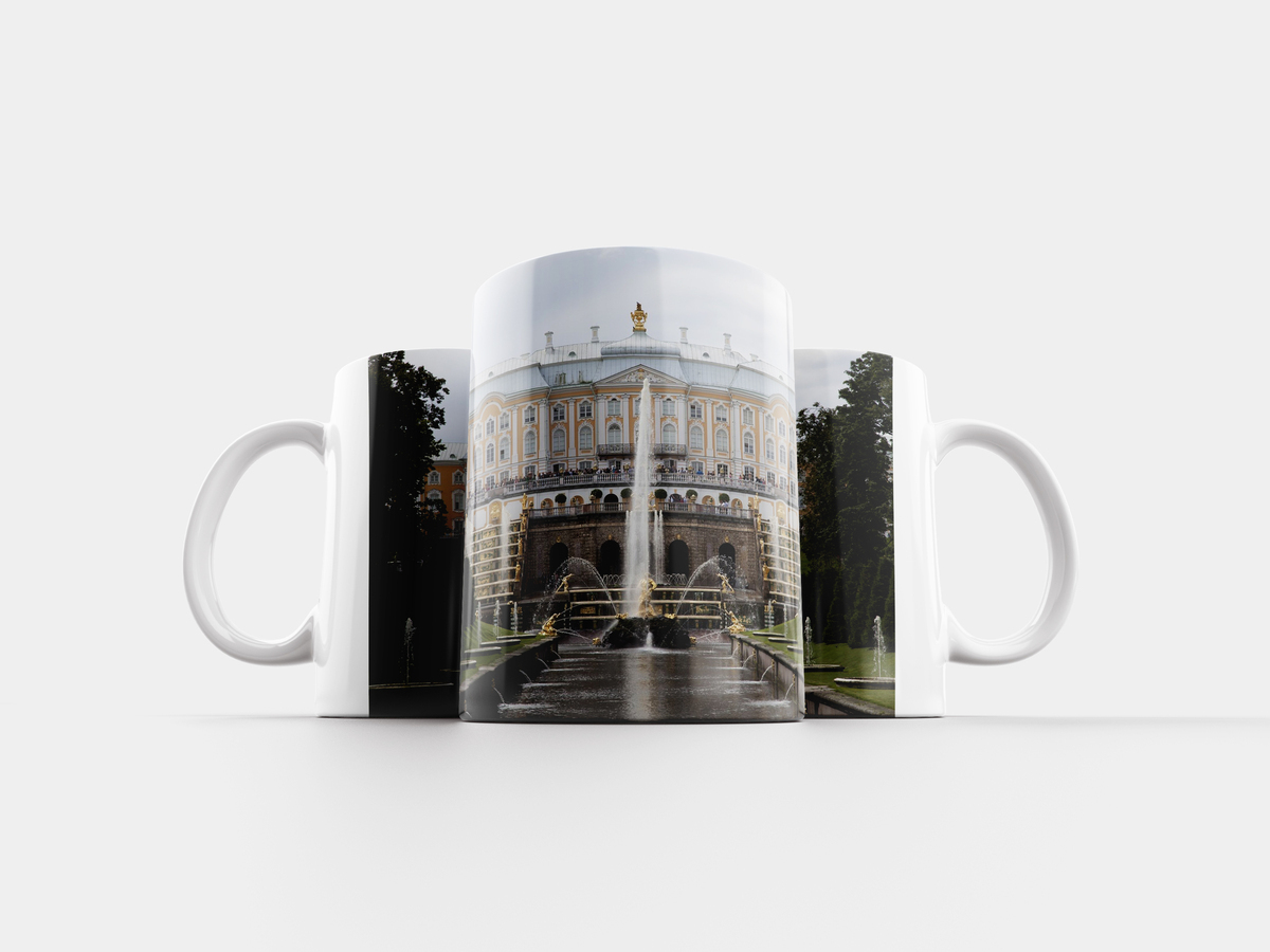 Кружка ул чичерина 20 фото Кружка Printstar "Ул peterburg, россия, петергоф", 320 мл - купить по доступным 