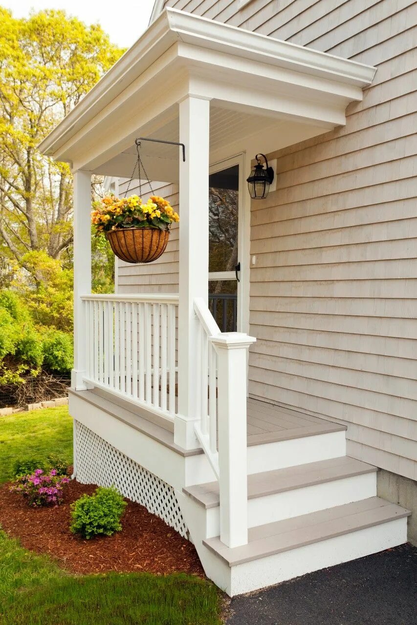 Крыльцо для дома примеры фото Home Contractors Cape Cod - Whole House Remodel - West Dennis - Patriot Builders