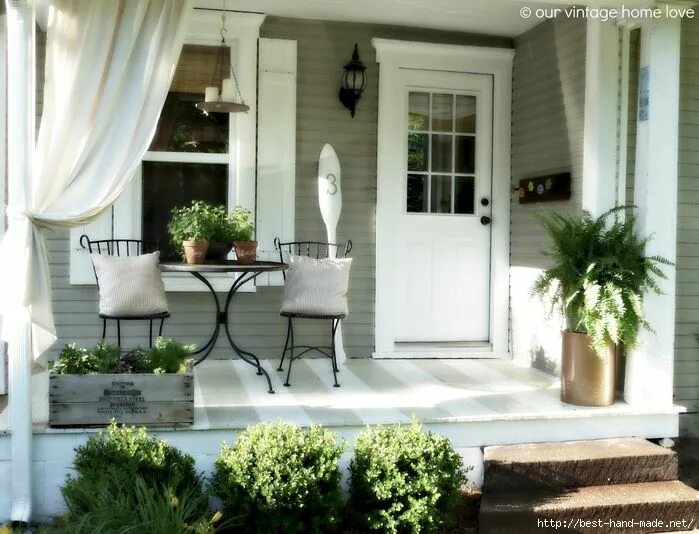 Крыльцо дома дизайн фото pretty in white ก า ร ต ก แ ต ง ร ะ เ บ ย ง, บ า น ท ส ว ย ง า ม, บ