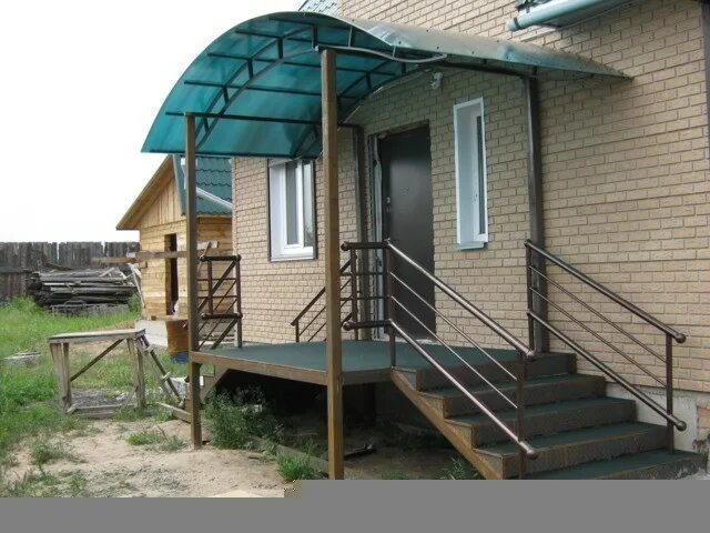 Крыльцо из металла фото проекты Крыльцо для частного дома из металла. Купить металлическое крыльцо для дома в Мо