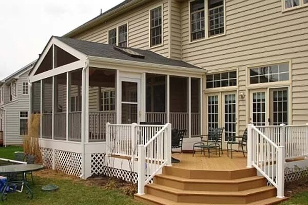 Крыльцо веранда к дому проекты фото Pin by Manny Oliverez on PORCHES/DECKS/PATIOS House with porch, Screened in porc