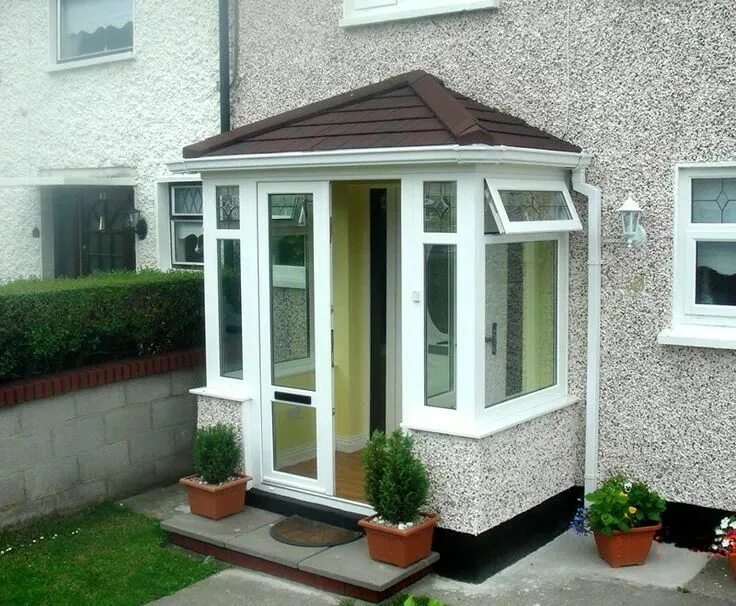 Крыльцо закрытое для частного фото Pin by Ксения Шептухина on Крыльцо Glass porch, Front porch design, Porch design