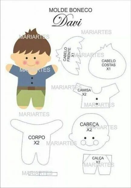 Кукла мальчик своими руками выкройки 39+ New Ideas Toys Felt Templates in 2020 Felt doll patterns, Felt dolls, Felt t