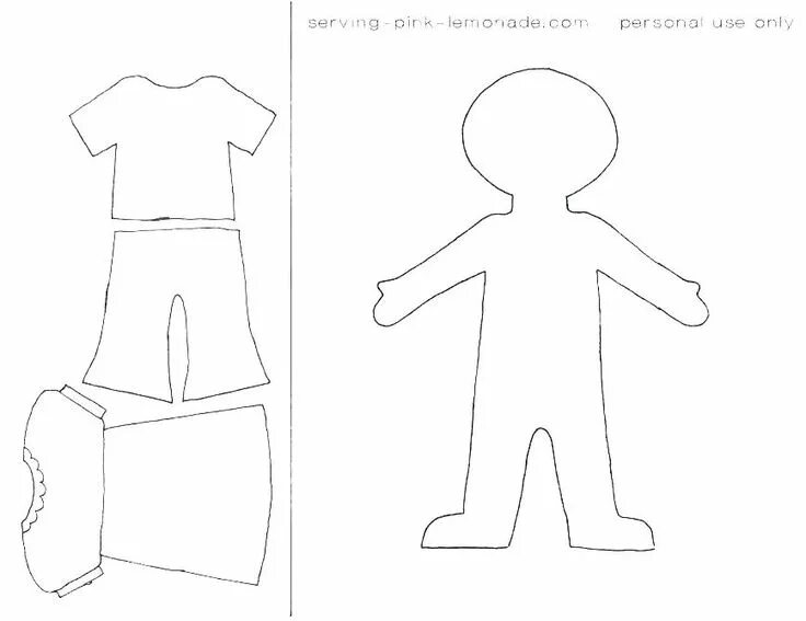 Кукла мальчик своими руками выкройки paper doll templates - Google Search Paper doll template, Sewing patterns free b
