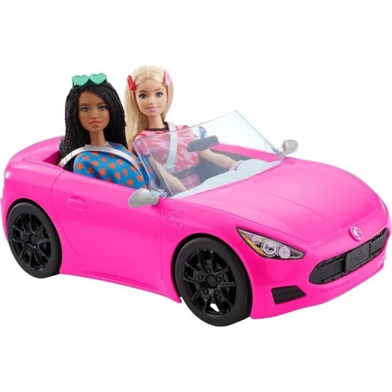 Кукла машина фото Машина Barbie Кабриолет HBT92 - купить по низкой цене в интернет-магазине ОНЛАЙН