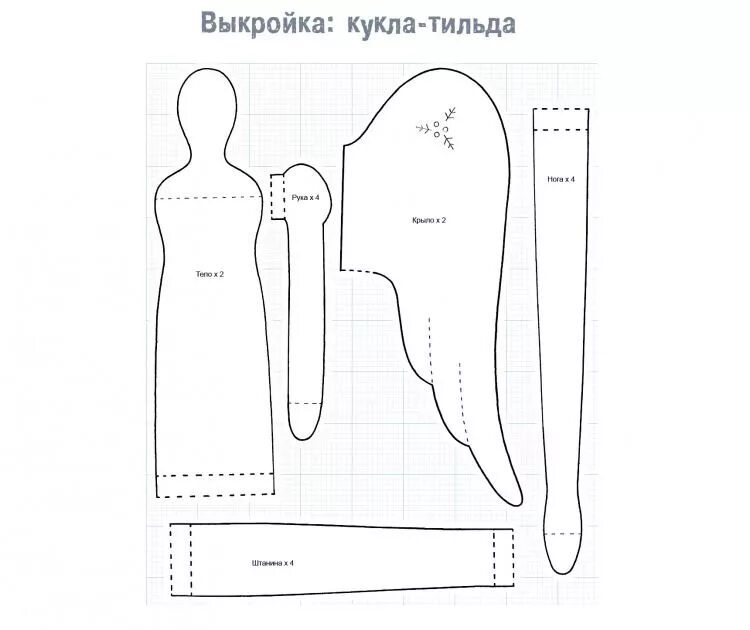 Кукла мужчина в доме выкройка Делаем Тильду своими руками из любых материалов Выкройки, Рукоделие, Тряпичные к