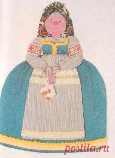 Кукла на самовар своими руками выкройки фото как сшить 'бабу' на чайник Рукоделие для дома Постила