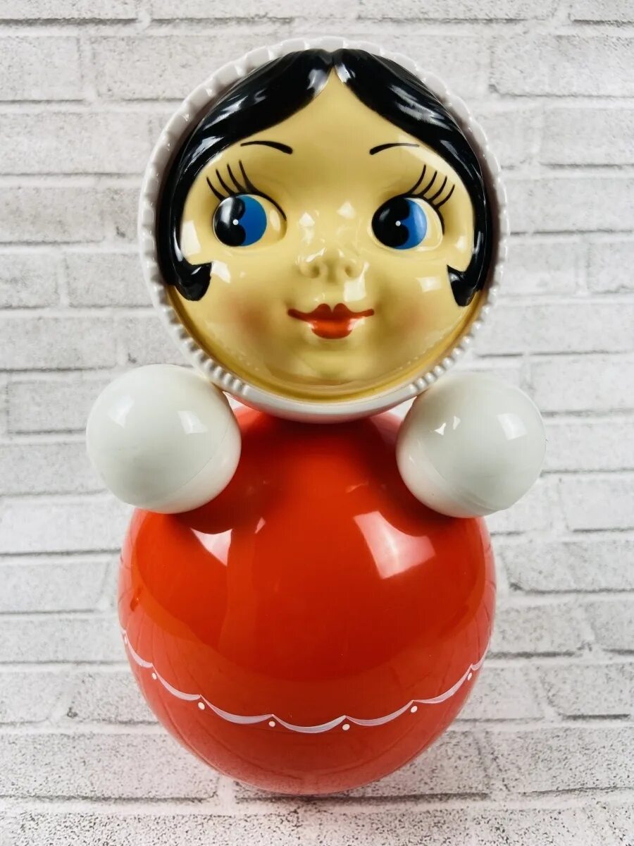 Кукла неваляшка фото Неваляшка большая игрушка для малышей подарок детям Котовские неваляшки 43830266
