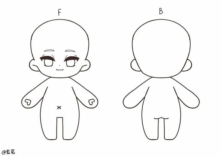 Кукла омодоки выкройка Bass Doll 20 cm. แ พ ท เ ท ร น ต ก ต า, ก า ร อ อ ก แ บ บ ต ว ล ะ