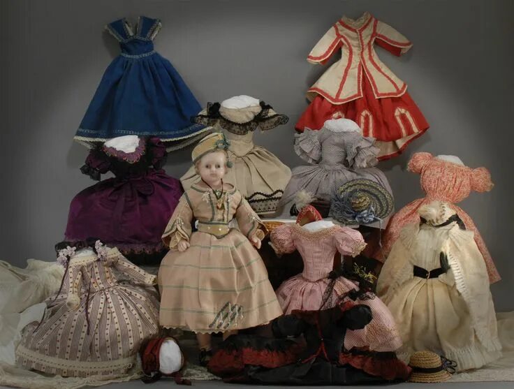Кукла пандора франция 17 век фото Épinglé sur Antique Wax, Wooden, and Papier Mache Dolls Poupée, Mode, La parisie