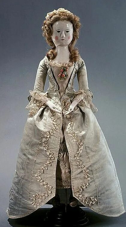 Кукла пандора франция 17 век фото Wooden Doll, c.1770-1775.jpg Wooden dolls, Porcelain dolls, Old dolls
