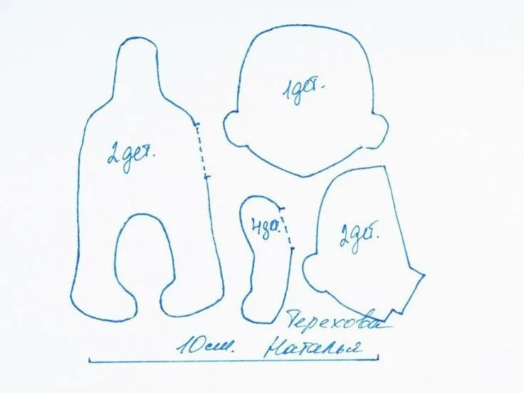 Кукла пупс выкройка Шитье ✂ Выкройки Doll sewing patterns, Sewing dolls, Cloth dolls handmade
