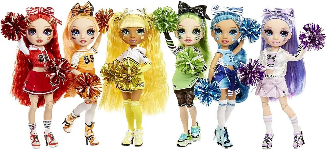 Кукла рембул хай фото MGA Entertainment Кукла Рейнбоу Хай Поппи Рован - Черлидеры Rainbow High 572046