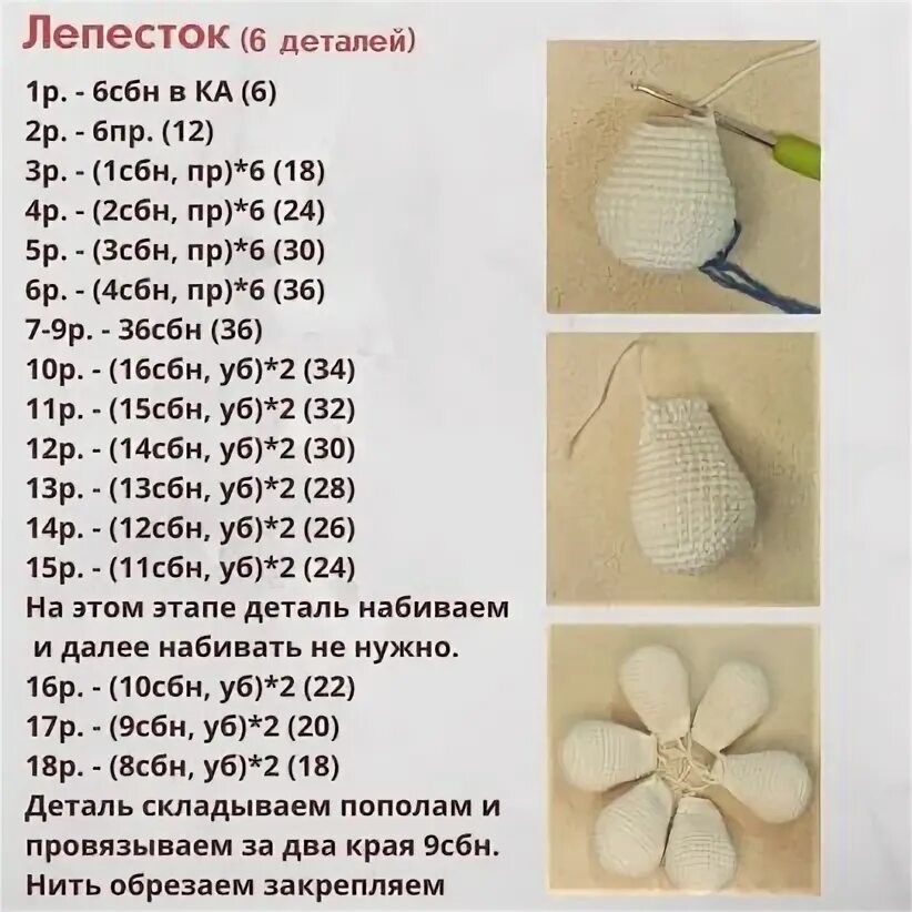 Кукла ромашка крючком схема и описание амигуруми Вязаные игрушки ❤ Группа на OK.ru Вступай, читай, общайся в Одноклассниках!