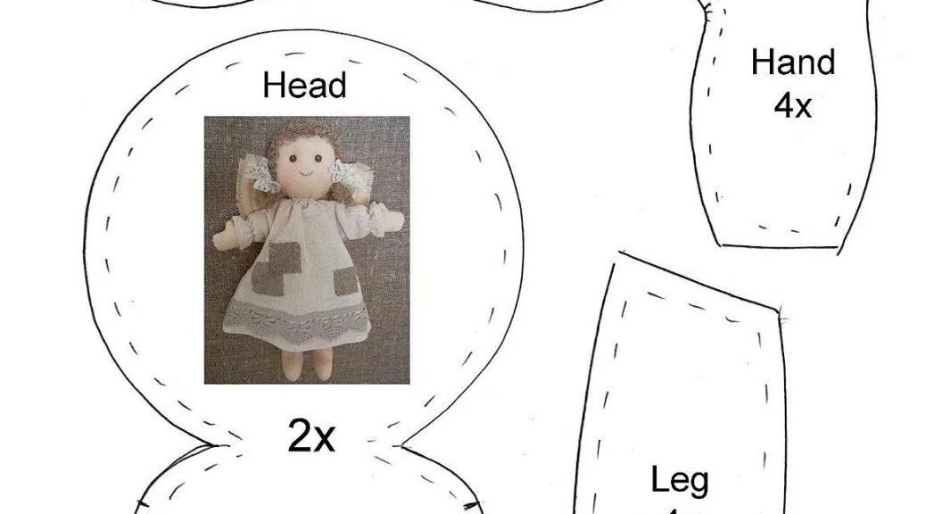 Кукла сшить своими руками выкройки Handmade dolls patterns Archives - HandMade Base
