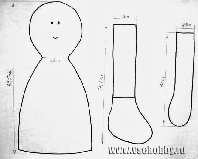 Кукла своими руками для начинающих выкройки Resultado de imagem para moldes de bonecas de pano Doll sewing patterns, Diy toy