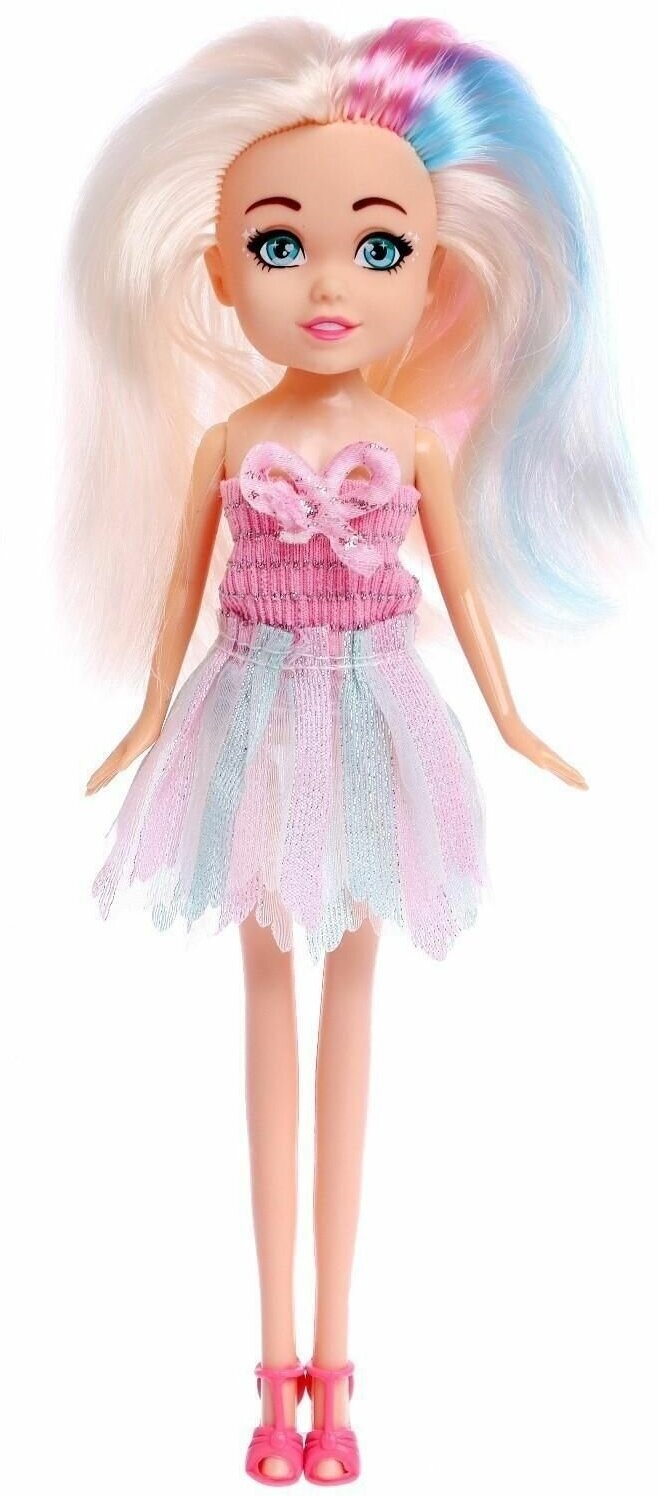 Кукла цветной бул 21 стр 6 фото Кукла модная "Lollipop doll" цветные волосы микс 4406617 - купить в интернет-маг