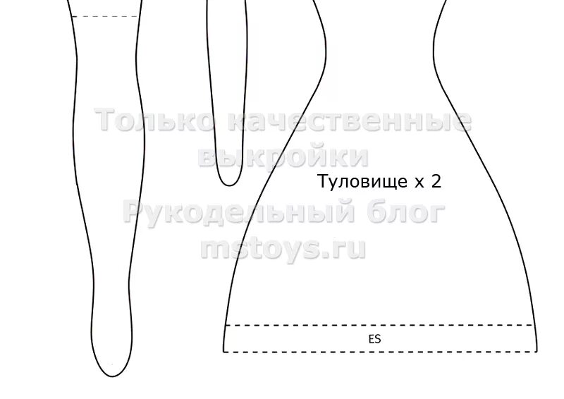 Кукла тильда выкройка бесплатно Выкройка Тильды Швейный ангел :: MSToys.ru