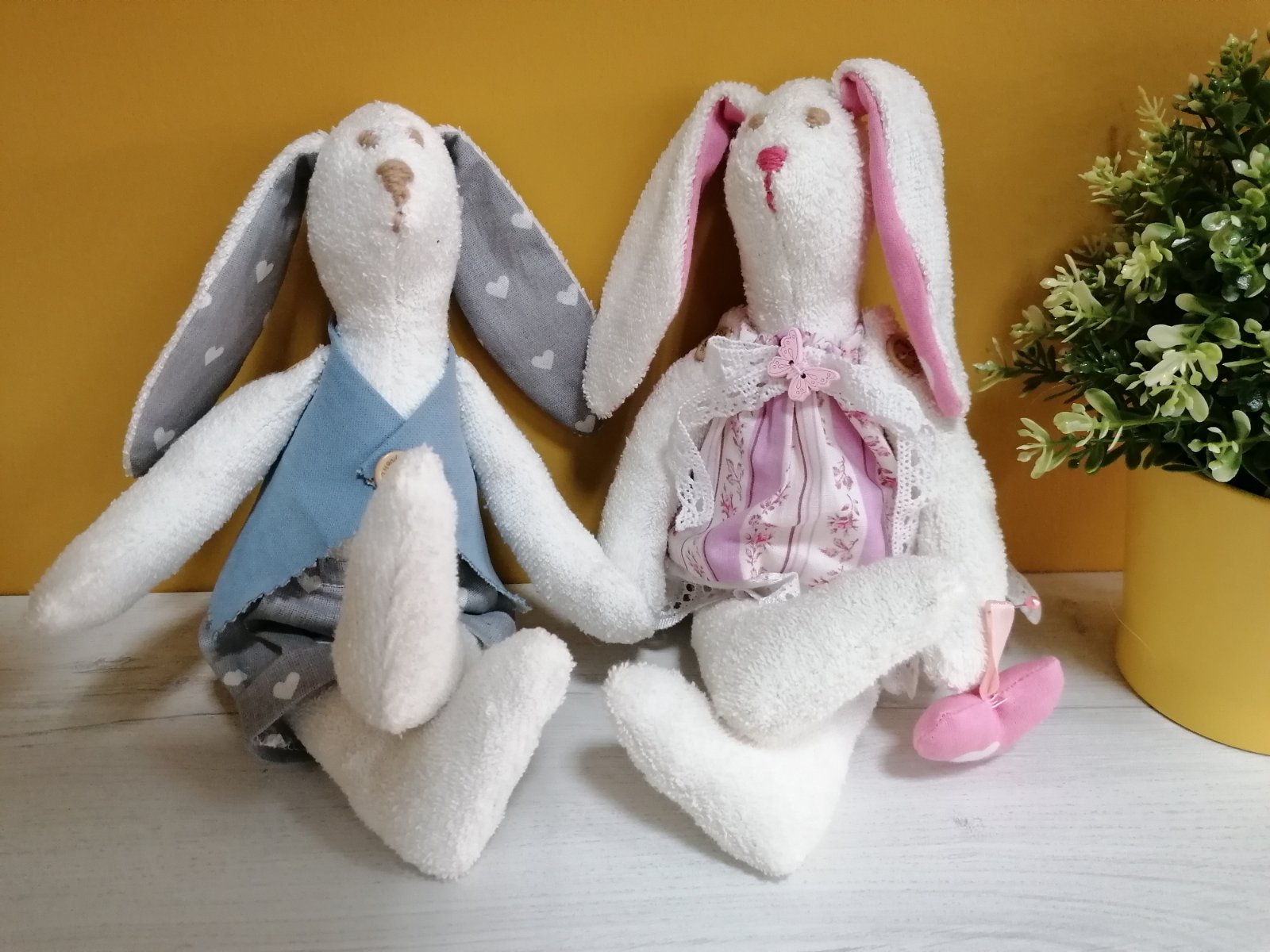 Кукла заяц фото Игрушка Парочка зайцев. Кукла Долли. Dolly_Olly_nn