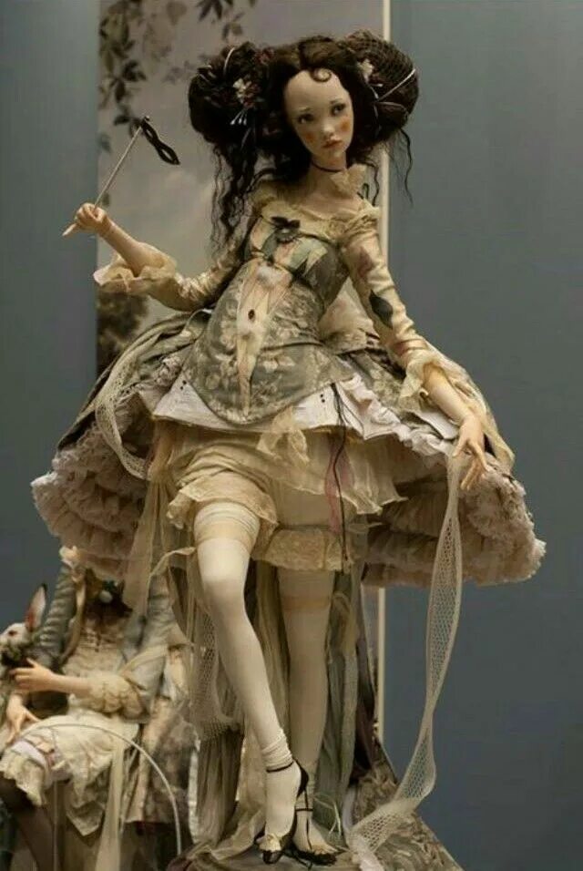 Куклы алисы филипповой фото Pin on Куклы Art dolls, Textile art dolls, Doll painting