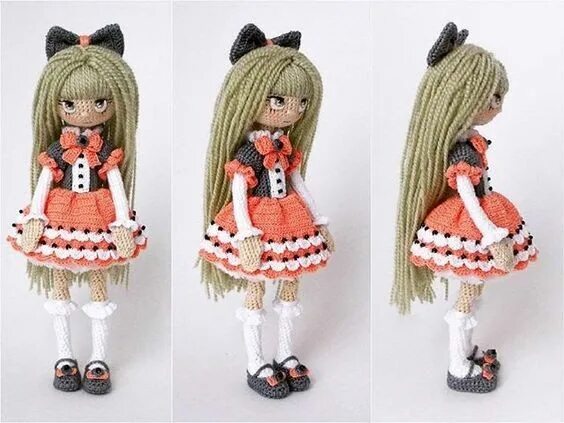Куклы амигуруми крючком фото Ella's Crocheted Toys in 2022 Crochet dolls, Knitted dolls, Crochet toys