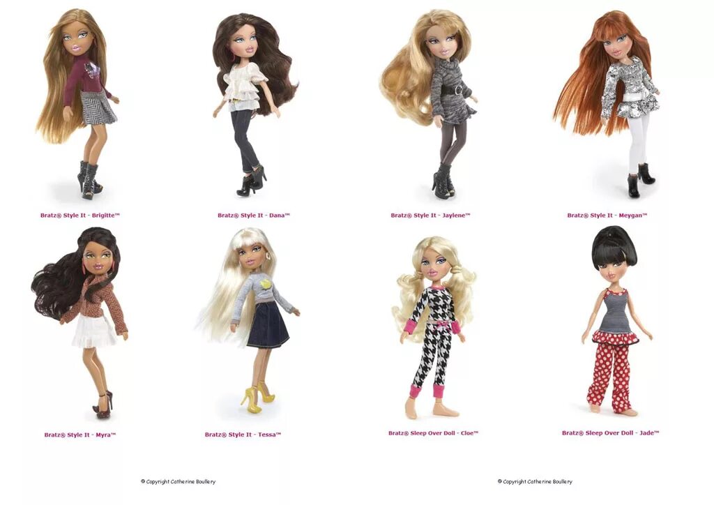 Куклы братц имена с фото Bratz site MGA 2011