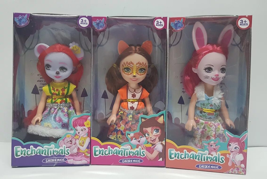Куклы энчантималс имена и фото на русском Кукла НВ-850 'Enchantimals'