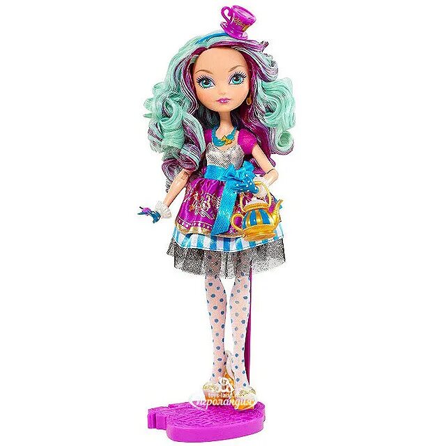 Куклы эвер афтер хай фото Кукла Меделин Хеттер Отступники (Ever After High) купить в интернет-магазине Игр