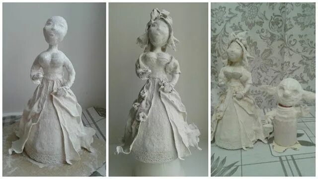 Куклы из папье маше фото кукла папье-маше Greek statue, Statue, Sculpture