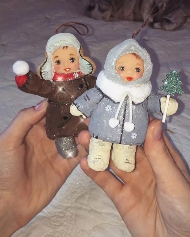 Куклы из ваты своими руками фото Куколки и Игрушки Из Ваты ❄ @kukolki_nn Куколка, сделанная на Инстаграм фото Рет