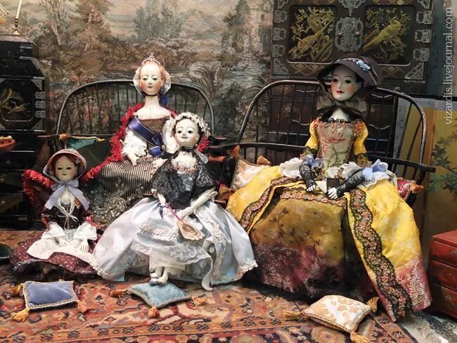 Куклы картины фото DSCF8002_sv Vintage dolls, Wooden dolls, Painting