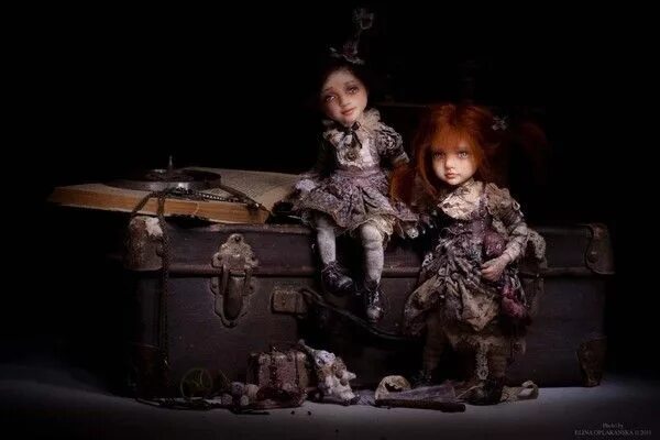 Куклы картины фото Пин на доске DOLLs - Elena Oplakanskaya (Odessa, Ukraine) Куклы