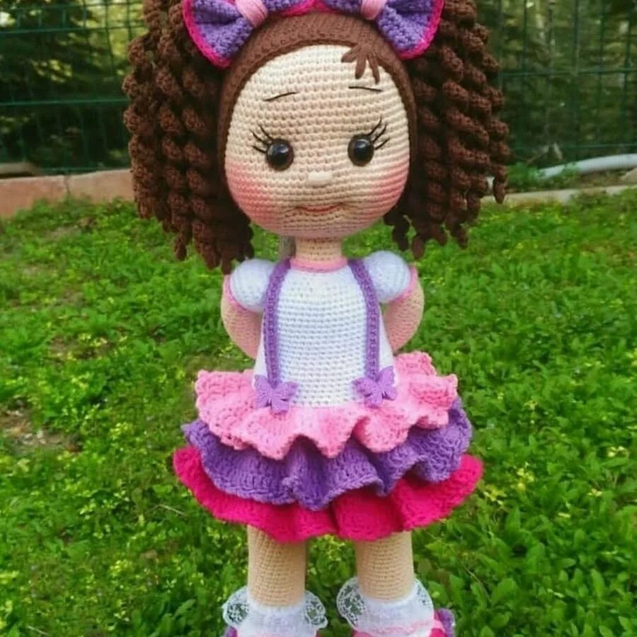 Куклы крючком фото Amigurumi com Amor - YouTube