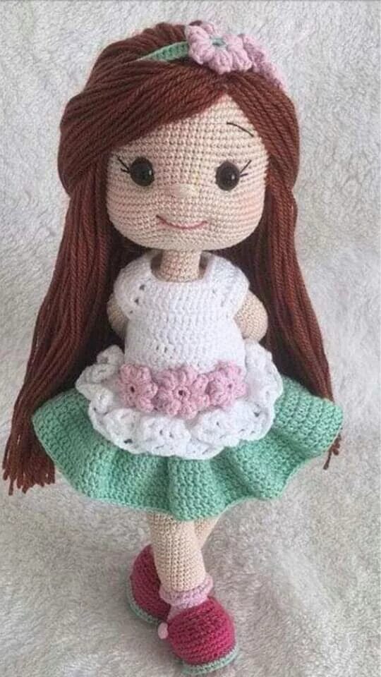 Куклы крючком фото Dolores Gonzalez Crochet doll pattern, Crochet dolls free patterns, Crochet patt